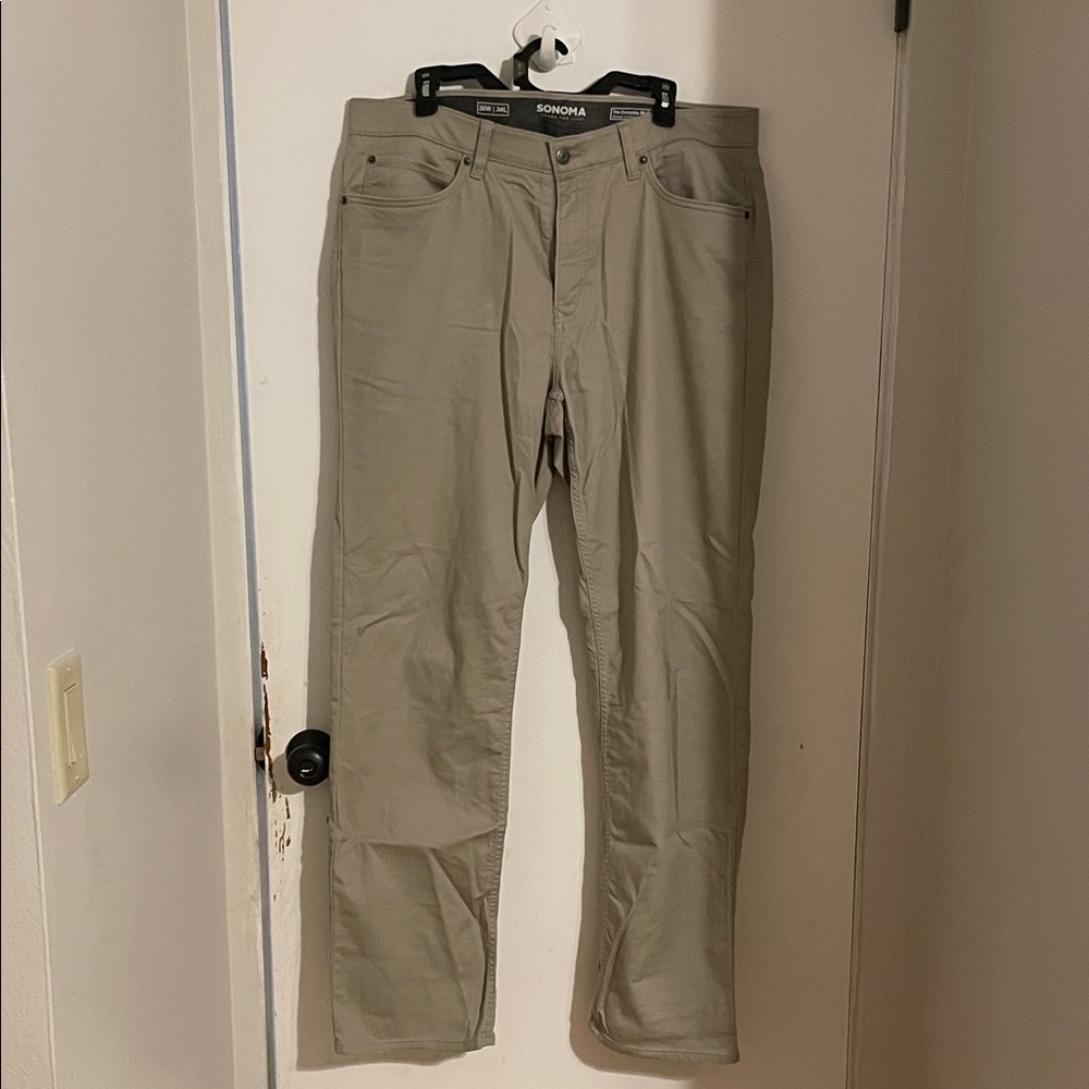 Sonoma Men's Khaki Chinos